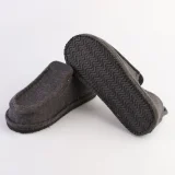 Валенки шитые женские "Валеши-мокасины 5331" с подошвой ЭВА, графит - фото 3