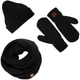 Варежки Brugge, черные - фото 8