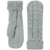 Варежки Heat Trick, серебристо-серый меланж - фото 2
