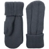 Варежки Knit Beat, серые (графит) - фото 1