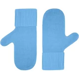 Варежки Yong, ярко-голубые - фото 2