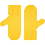 Варежки Yong, желтые - фото 2