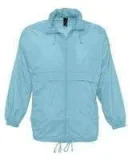Ветровка из нейлона Surf 210, бирюзовая - фото 1