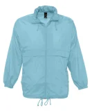 Ветровка из нейлона Surf 210, бирюзовая - фото 2