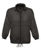 Ветровка из нейлона Surf 210, черная - фото 1