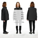 Жилет двусторонний V2, черный - фото 3