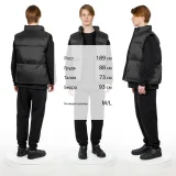 Жилет двусторонний V2, черный - фото 5