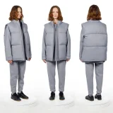 Жилет двусторонний V2, серый - фото 2