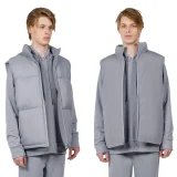 Жилет двусторонний V2, серый - фото 21