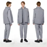 Жилет двусторонний V2, серый - фото 4