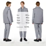 Жилет двусторонний V2, серый - фото 5