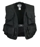 Жилет разгрузочный укороченный "IFRIT BASILISK" для рыбака, цвет черный (Ж-422) - фото 1