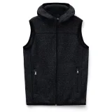 Жилет с капюшоном унисекс Gotland, черный - фото 1