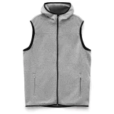 Жилет с капюшоном унисекс Gotland, серый - фото 1