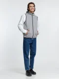 Жилет с капюшоном унисекс Gotland, серый - фото 10