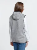 Жилет с капюшоном унисекс Gotland, серый - фото 15
