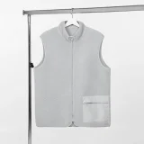 Жилет унисекс Oblako, светло-серый - фото 1