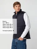 Жилет Warm темно-синий - фото 10
