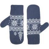 Варежки Elnik, серые с молочно-белым - фото 2