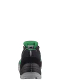 Полуботинки ВЕКТОР ПУ/ТПУ, мет.подносок, текстиль, цвет: черный/зеленый - фото 5