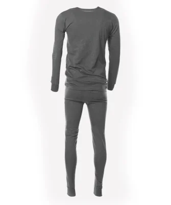 Белье трикотажное с начесом мужское серое РАСПРОДАЖА 20%