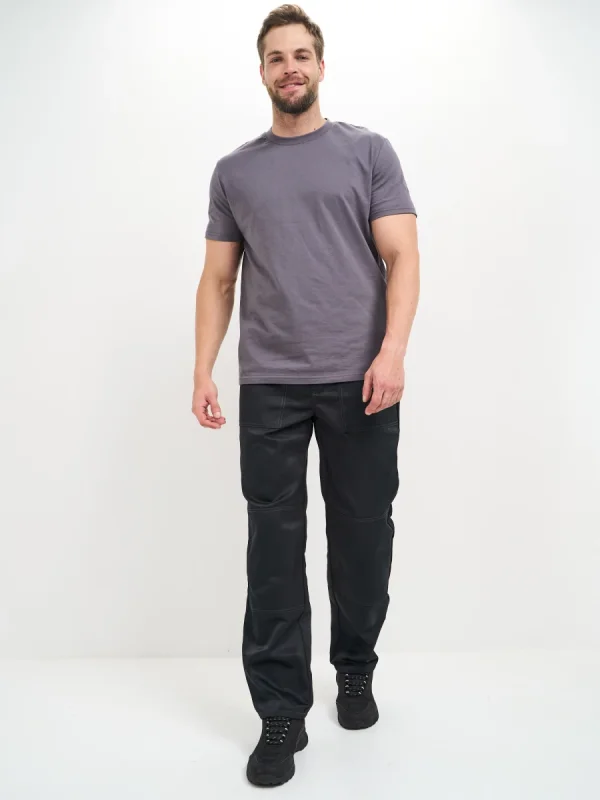 Брюки Балтика (тк.35% хлопок, 65% пэ), черные