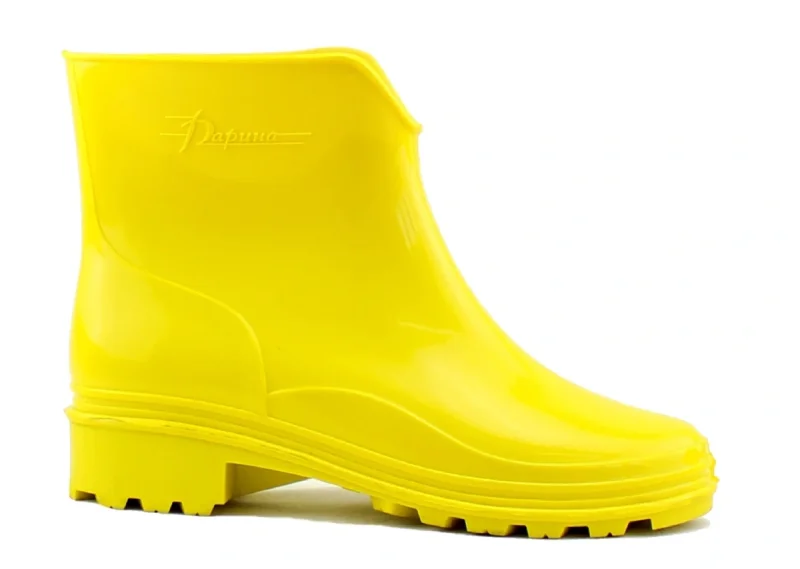 Ботильоны ПВХ Д16 КОКЕТКА (ДАРИНА) женские, желтые