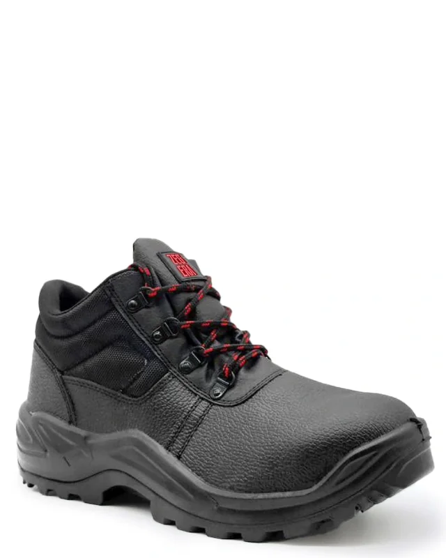 Ботинки рабочие "Рекс" ПУ, металлический подносок, натуральная кожа