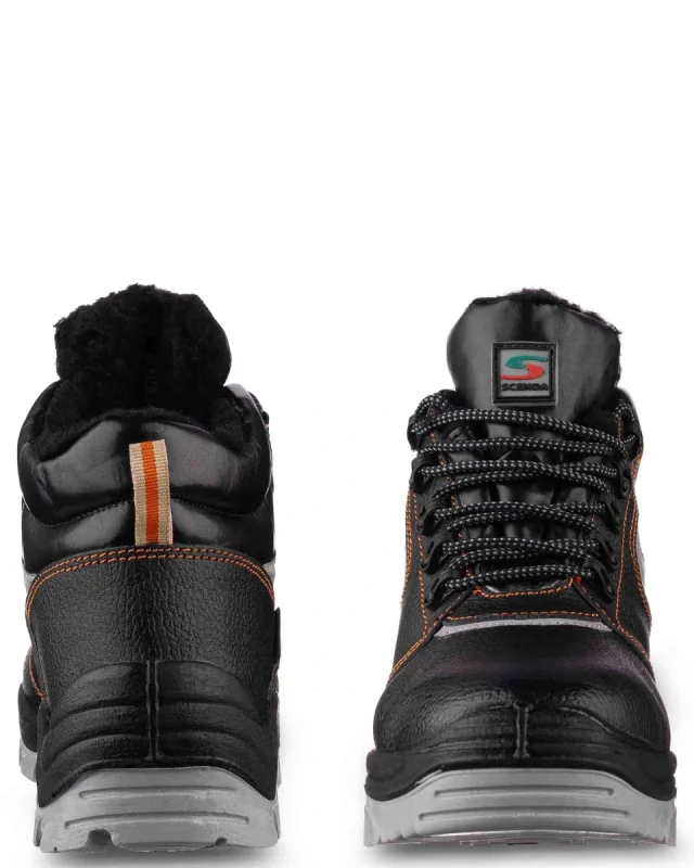 Ботинки кожаные утепленные РЕСУРС ПУ/ТПУ