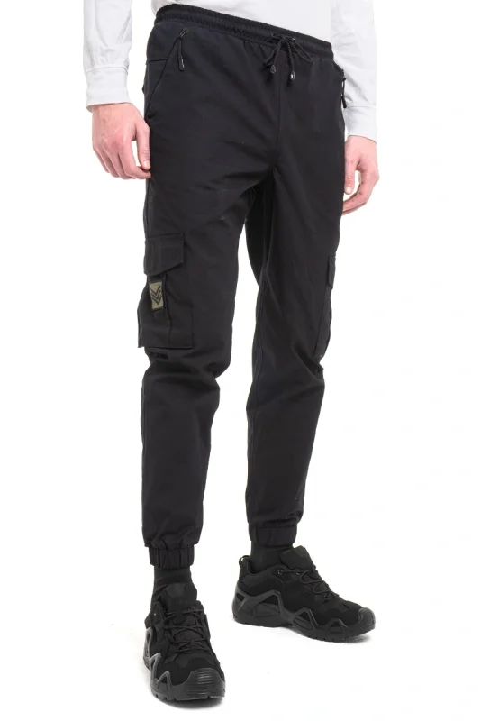 Брюки мужские YUMCO A2122127M, цвет черный