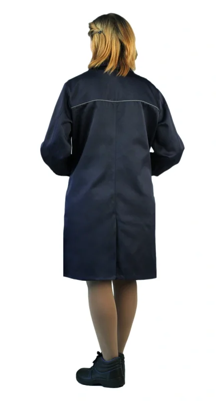 Синий женский халат Валент