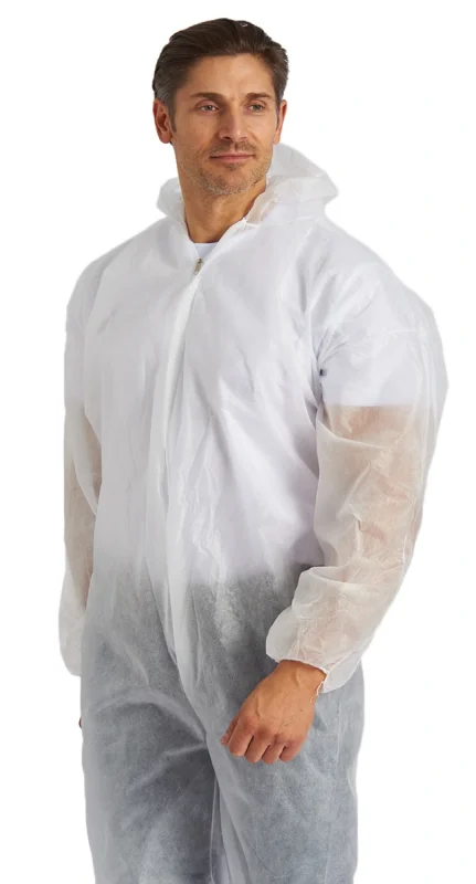 Комбинезон пылезащитный одноразовый (10шт. в уп.)