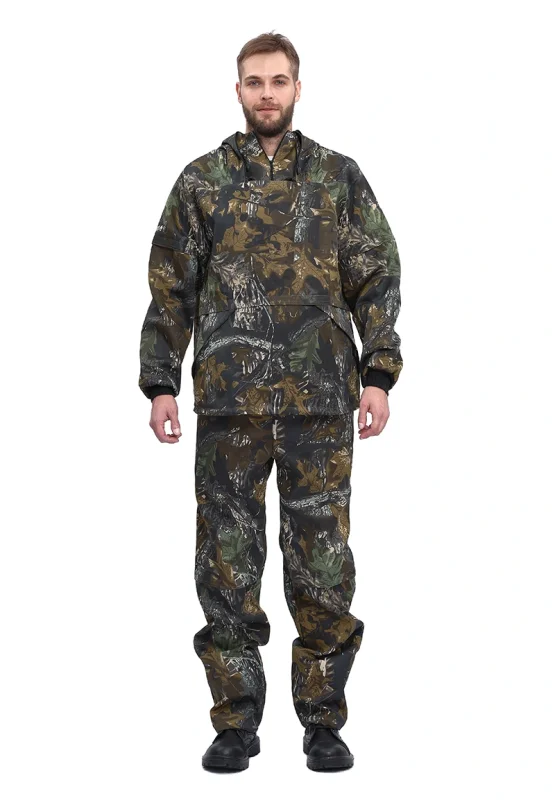 Костюм туристический ПРТНЦФ с сеткой, цвет: кмф "Дубок", ткань: Грета