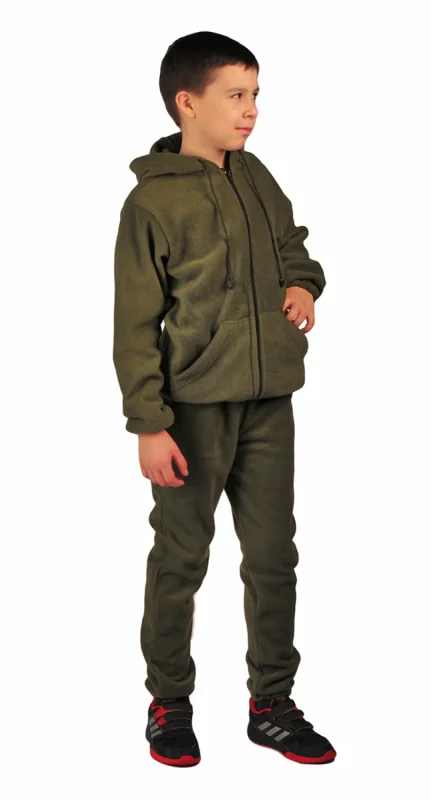 Костюм детский флисовый "ТИгР" оливковый