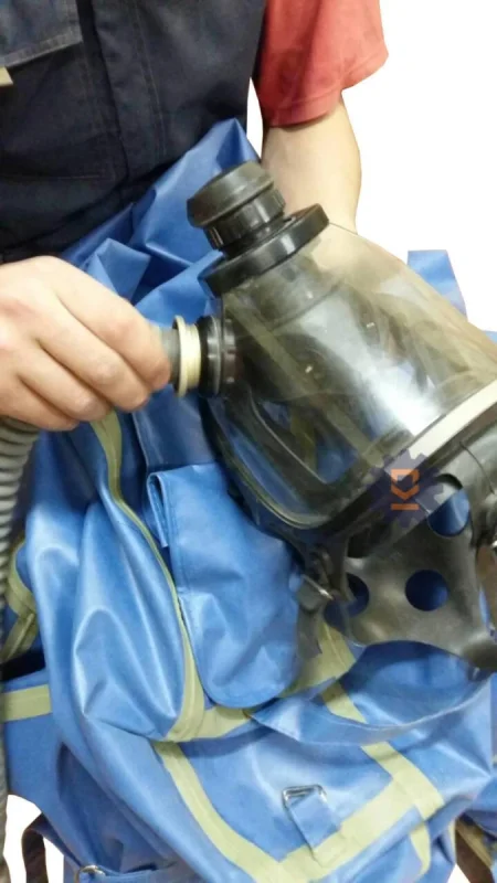 Костюм изолирующий химический КИХ-6 (тип костюма1b)