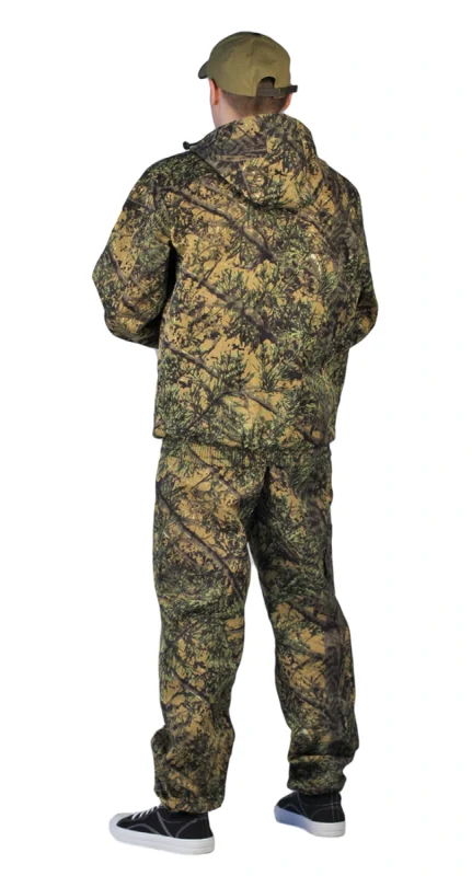 Костюм "ТУРИСТ 1" куртка/брюки цвет: кмф "Колючка зеленый", ткань: Грета