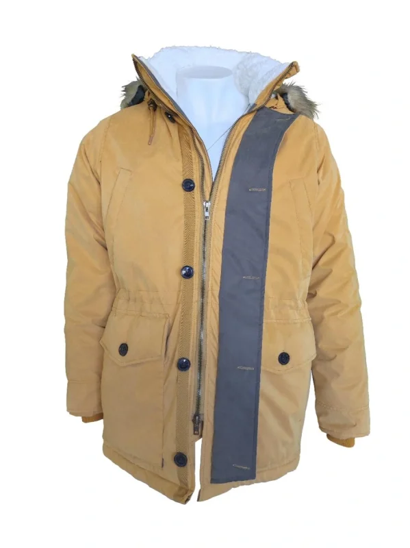 Куртка-парка "ЮТА" Ультра цв. горчичный