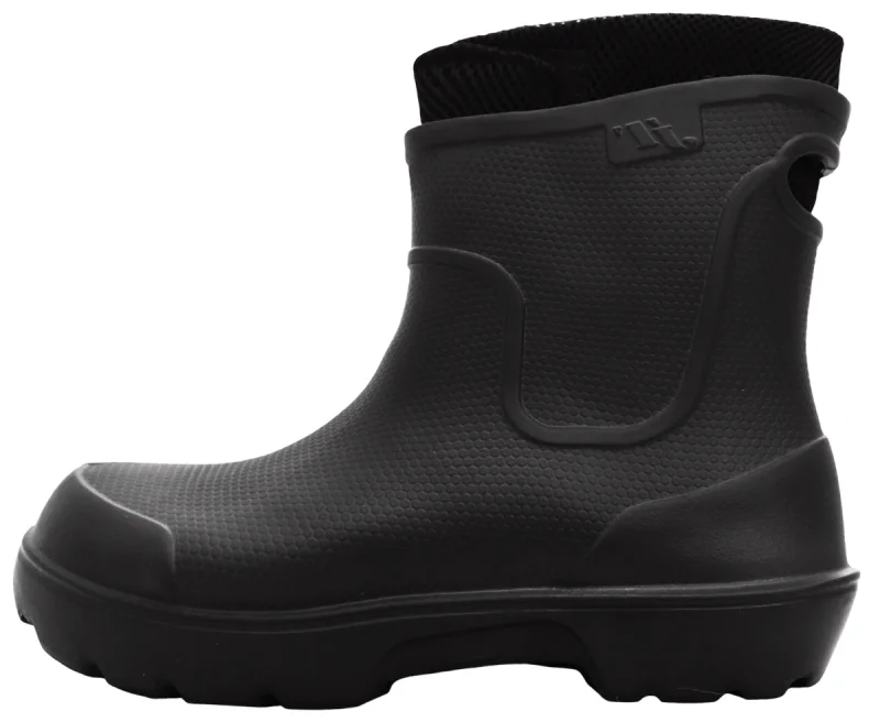 Полусапоги ЭВА МАРС (ЖАНЕТТ) мужские, утепленные (нетк. полотно), черные