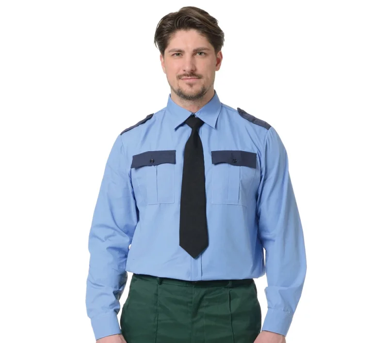 Галстук форменный на мягкой резинке с регулируемой длиной чёрный