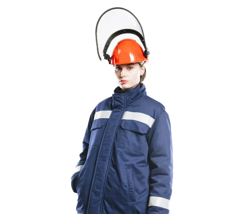 Куртка-накидка для защиты от электрической дуги СПн09-ДV, 52 кал/см²