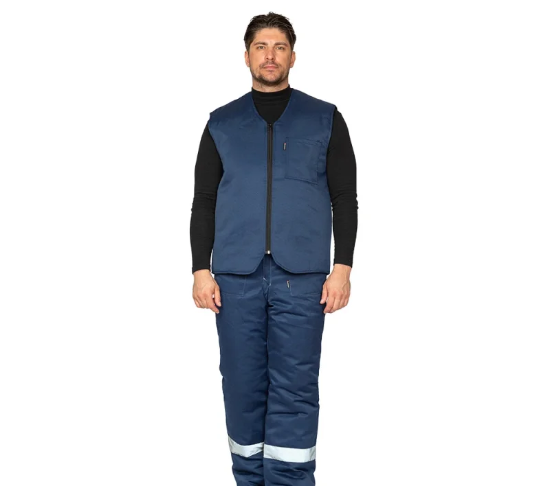 Жилет универсальный утеплённый "Универсал" тёмно-синий