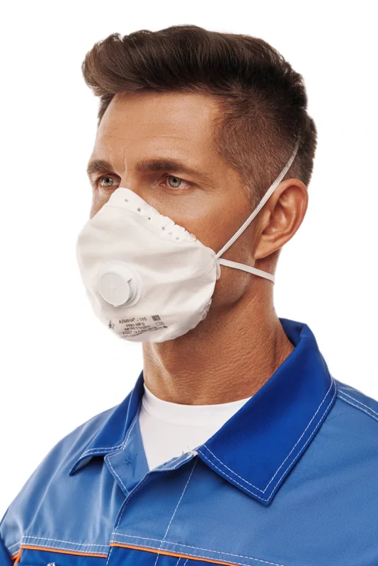 Респиратор с клапаном выдоха АЛИНА-110 (РК) FFP1 NR D (аналог 3М 8112)