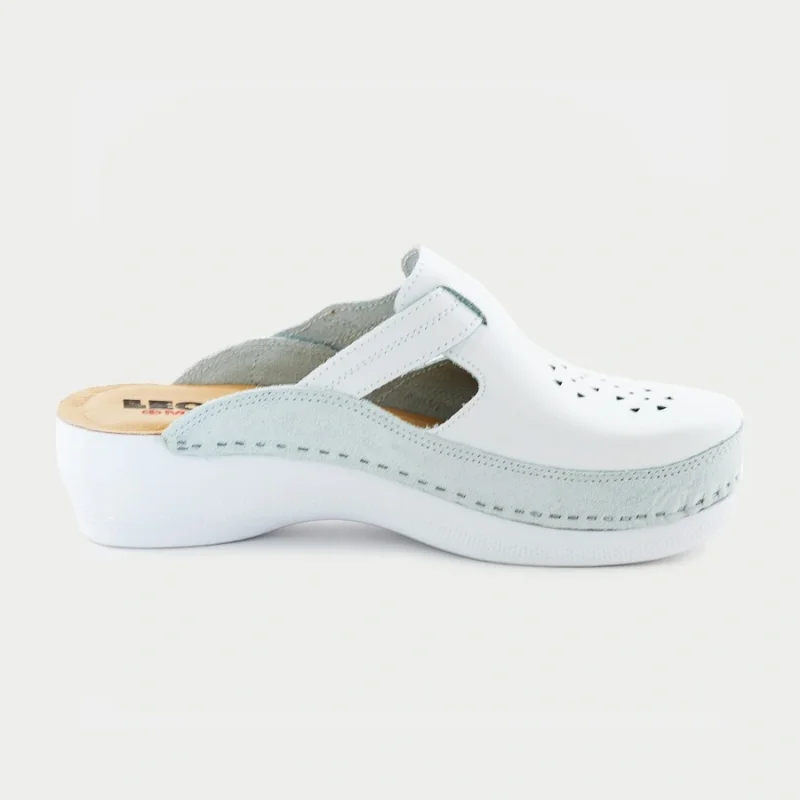 Сабо LEON ортопедические женские MED156W, белый