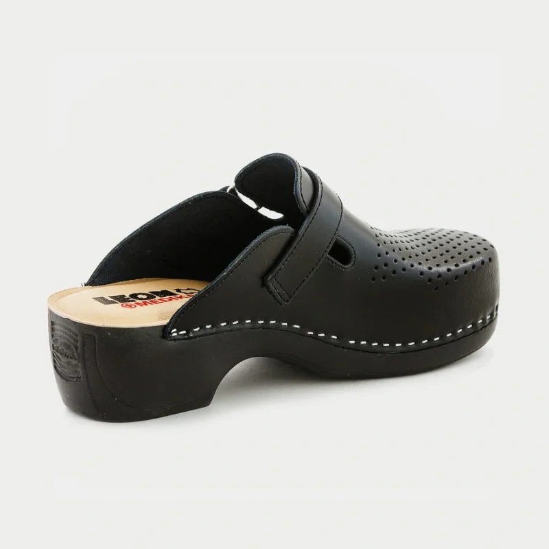 Сабо LEON ортопедические женские MED159B, черные