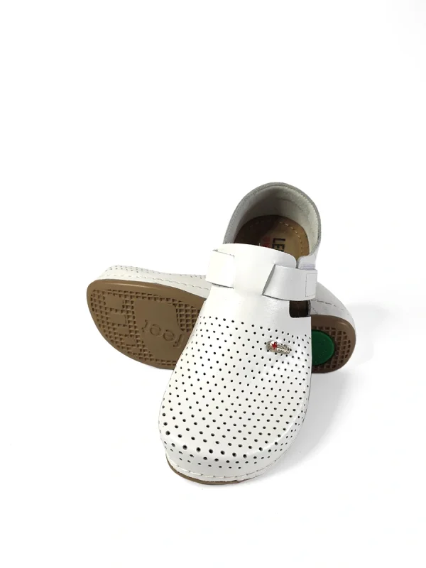 Сабо LEON ортопедические женские MED959W, белый