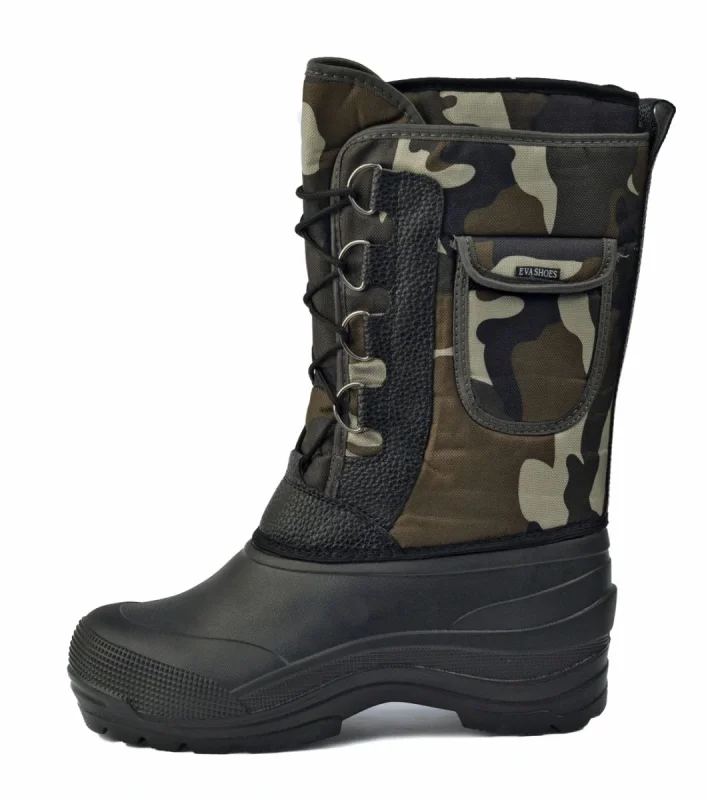 Сапоги комбинированные Милитари-Плюс (-40С) КМФ в ассортименте РАСПРОДАЖА