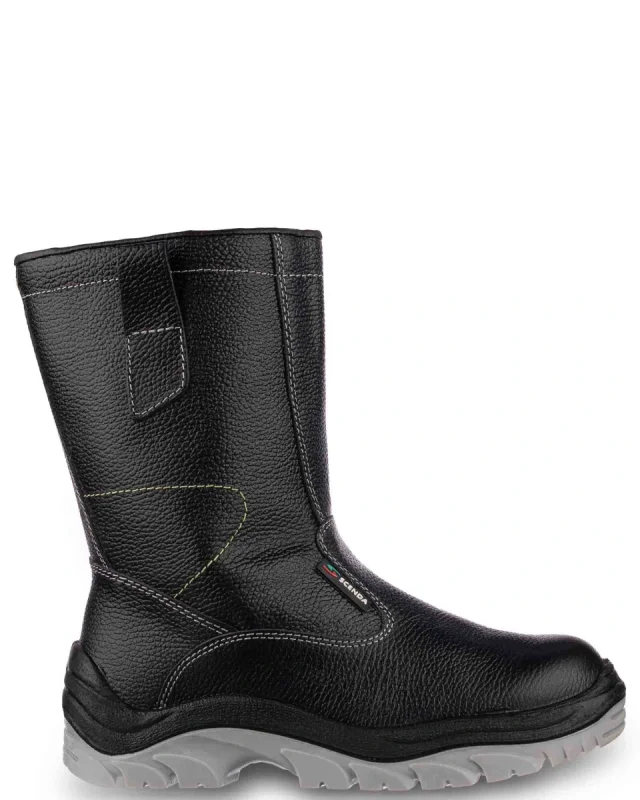 Сапоги рабочие "Неон" ПУ/ТПУ, композитный подносок, натуральная кожа