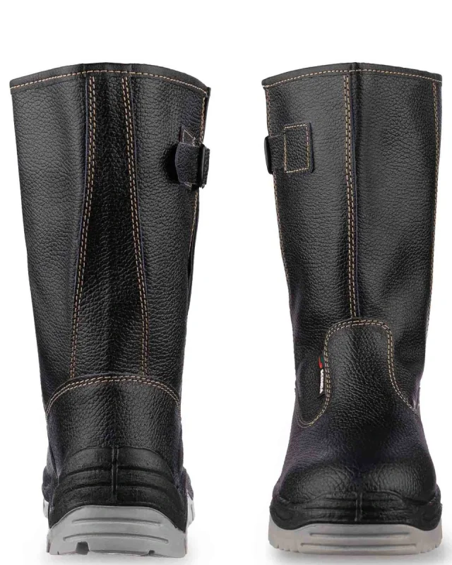 Сапоги рабочие "Редгрей" ПУ/ТПУ, натуральная кожа