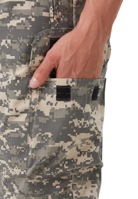 Брюки "КОММАНДО" цвет: кмф "Цифра св.серый", ткань: Рип-Стоп