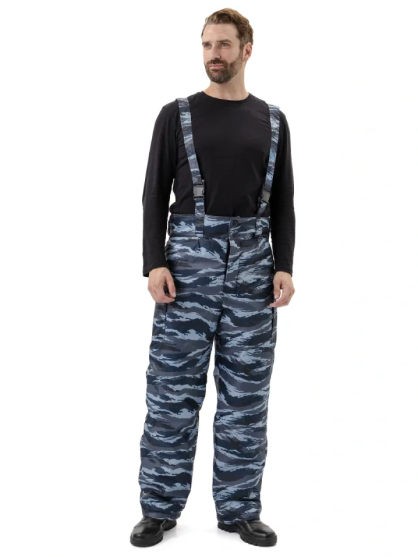 Брюки мужские "Охрана" зимние кмф серый "вихрь"